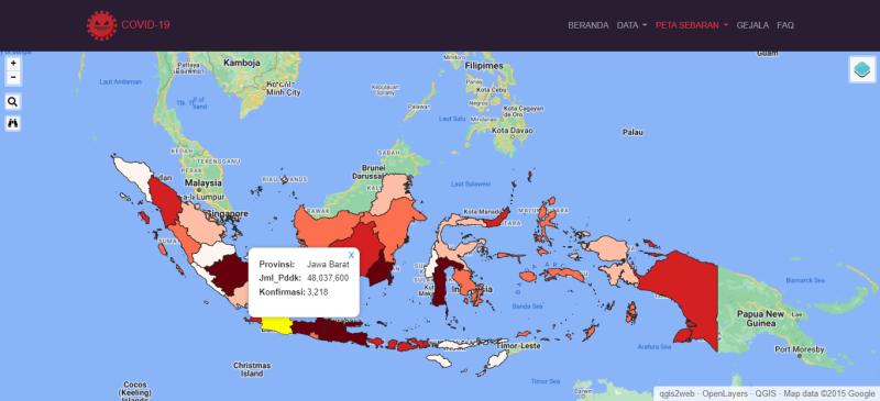 COVID-19 WebGIS